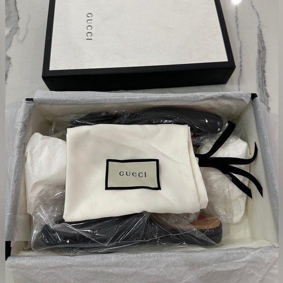 Gucci Embroidered Princetown Mules - Picture 7 of 8